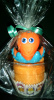 Orange Octopus Diaper Cupcake